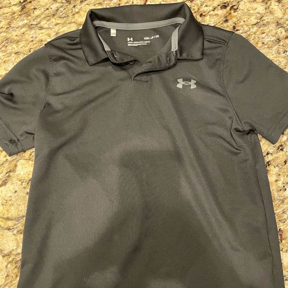 Black boys polo shirt